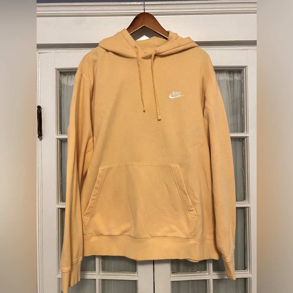 Men’s Nike hoodie (orange creamsicle color)